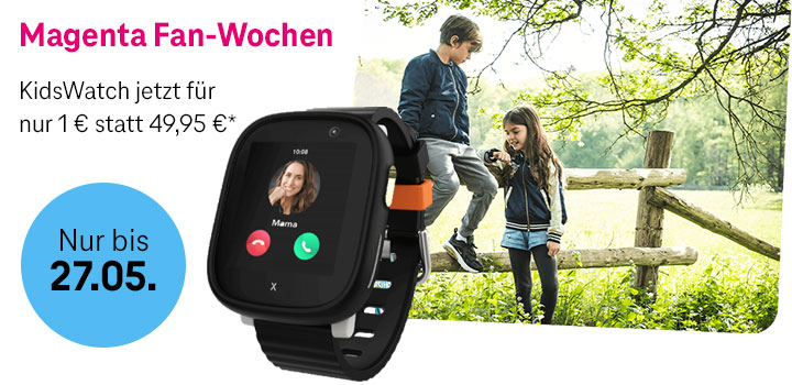 Magenta Fan-Wochen: Kids Watch fr nur 1 