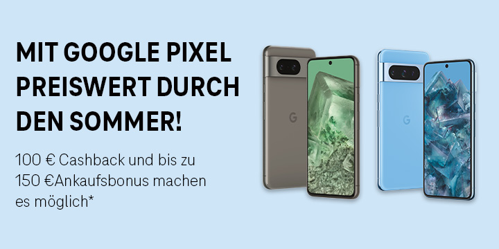 Ankaufsbonus und Cashback sichern mit Google Pixel 