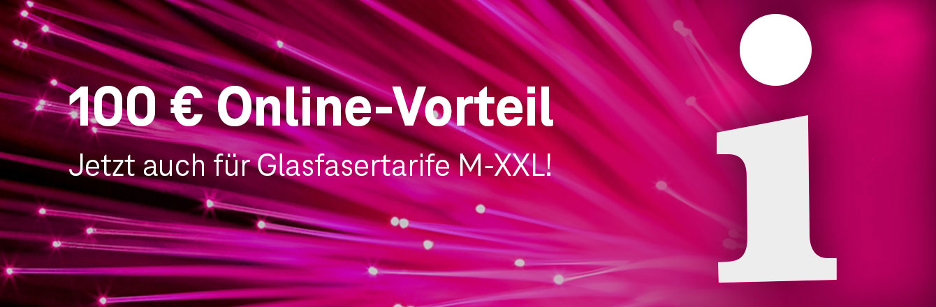 Glasfaser Online-Vorteil sichern!