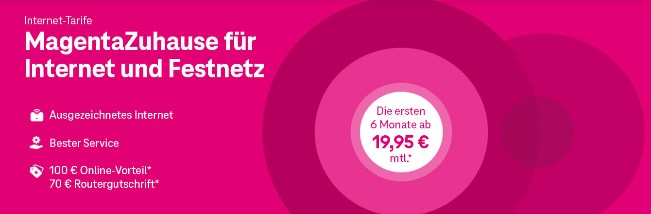 Festnetz Neukunden Angebot – Weiterhin 6 Monate fr 19,95 €