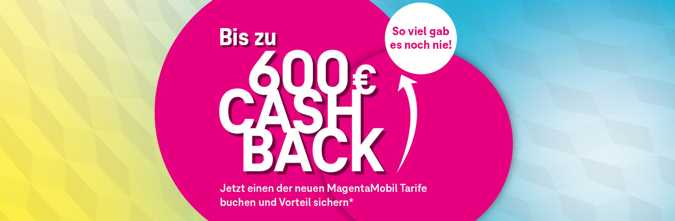 Bis zu 600 € Cashback fr Mobilfunktarife erhalten